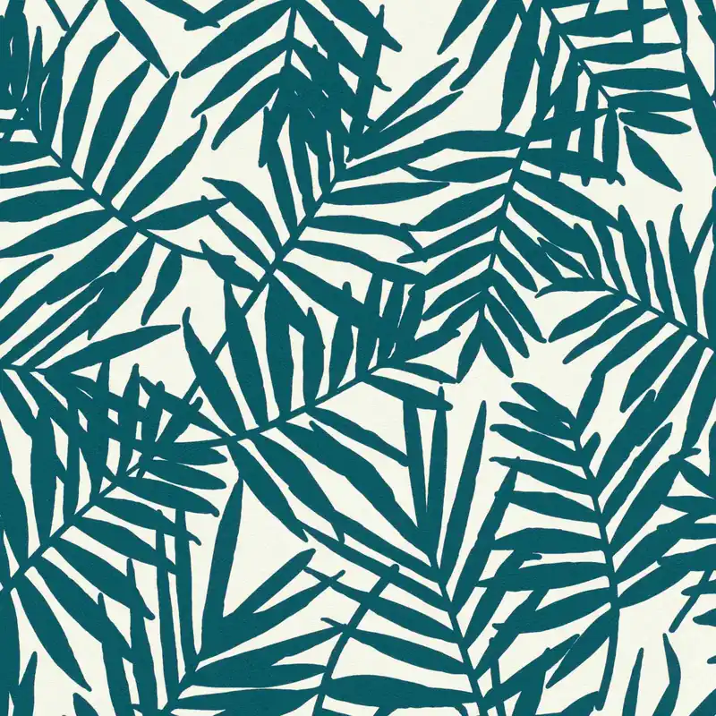 Versand Am Gleichen Tag Rasch Selection 639117 Vliestapete Botanisch 10.05 x 0.53 m Blau