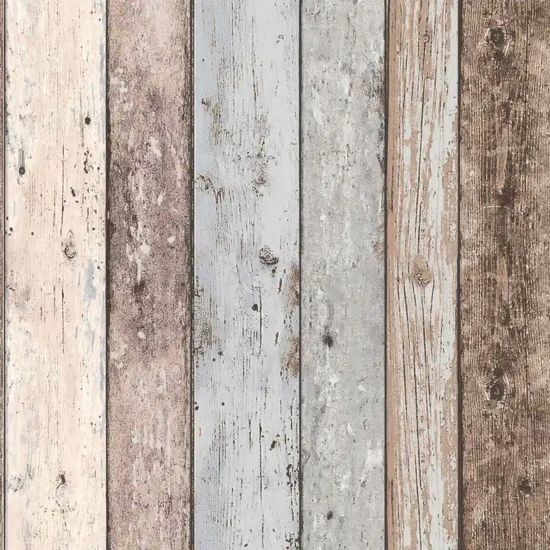 A.S. Creation New England 855039 Vliestapete Holzoptik 0.53 x 10.05 m Beige Beliebt