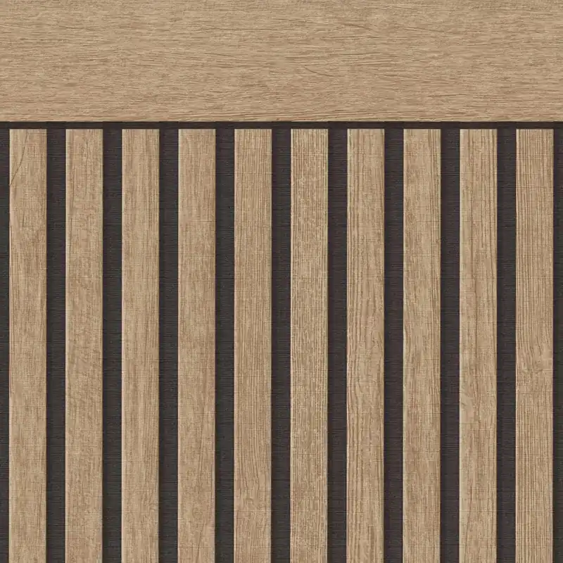 A.S. Creation Wallpanel Holzpaneele 397444 Vliestapete Streifen 5.00 m x 1.06 m Braun Kracherpreis
