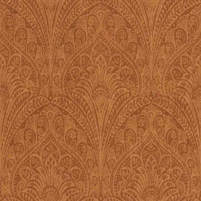 Expressversand Rasch Indian Style 746341 Vliestapete Barock 0.53 x 10.05 m Braun Orange
