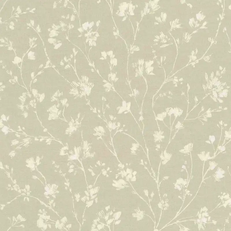 Wochenendangebot Rasch Freundin III 463811 Vliestapete Botanisch 0.53 x 10.05 m Beige Weiß