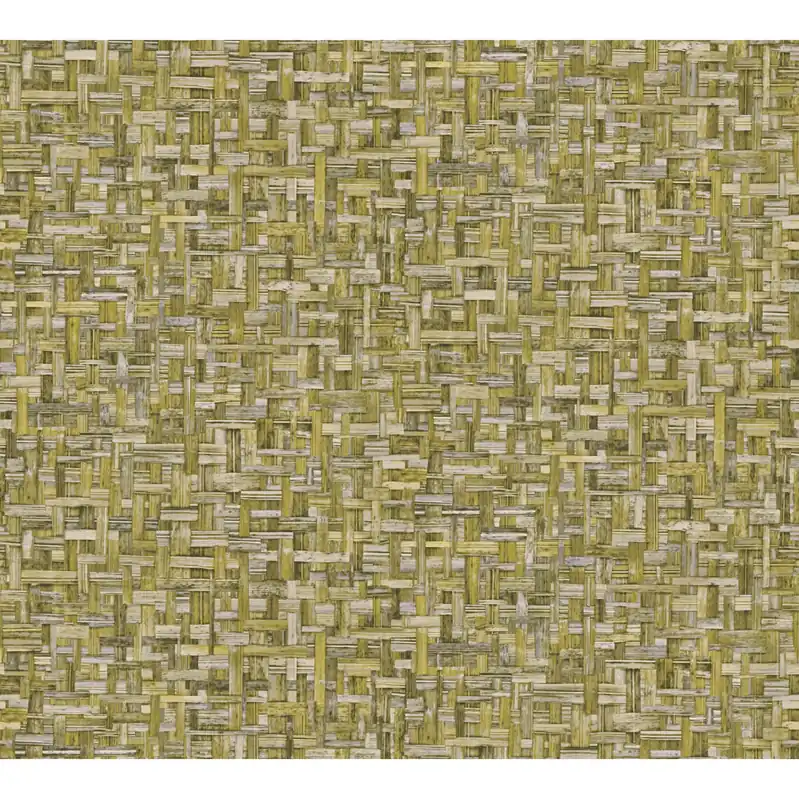 A.S. Creation Jungle Chic 377064 Vliestapete Holzoptik 0.53 x 10.05 m Gelb Neuheit