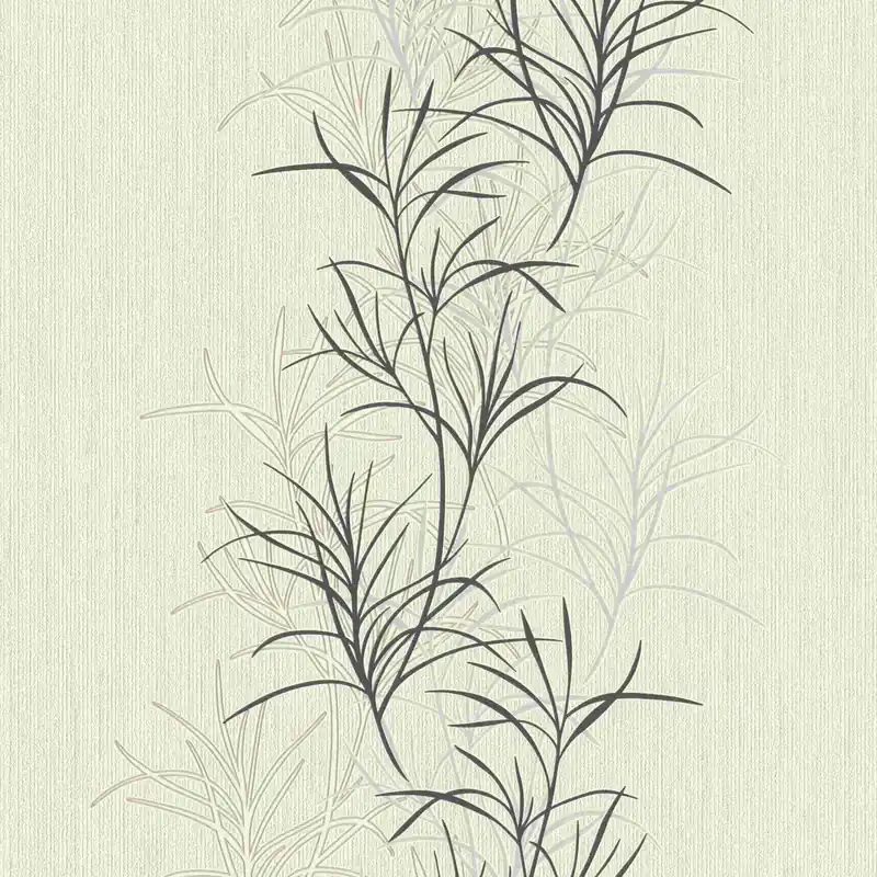 Ausverkauf Rasch ROCKNROLLE 536027 Vliestapete Blumenoptik 0.53 x 10.05 m Beige