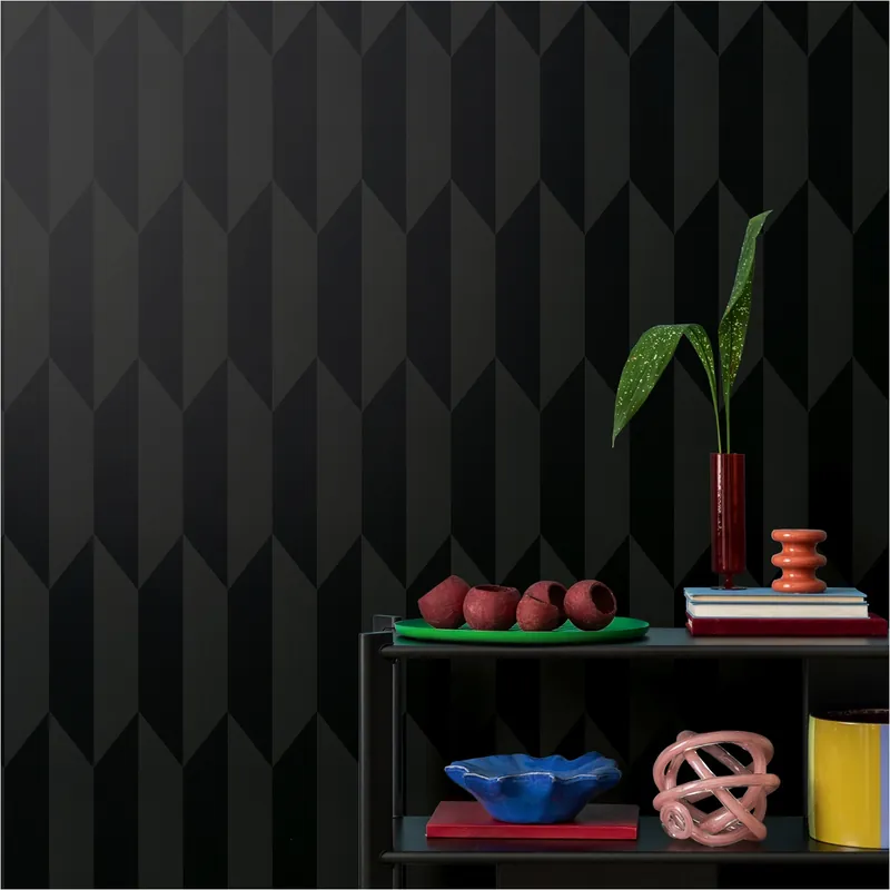 Vliestapete 790868 Schwarz 3D geometrisch CosmoLiving by Cosmopolitan A.S. Creation Versand Am Gleichen Tag