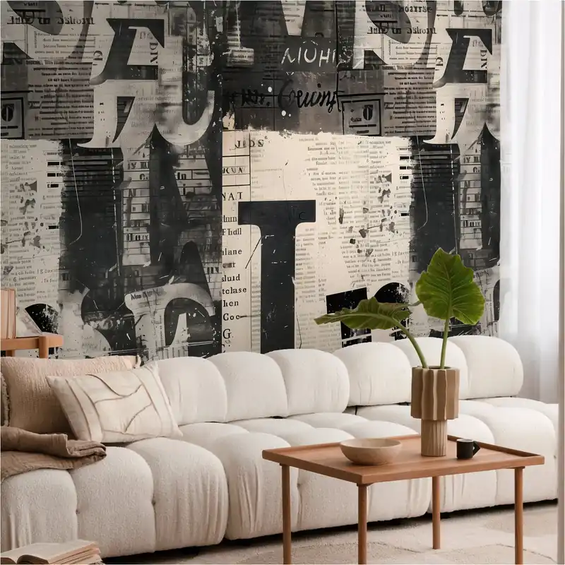 Fototapete 791444 Creme Vintage Abtrakt CosmoLiving by Cosmopolitan A.S. Creation Zertifiziert