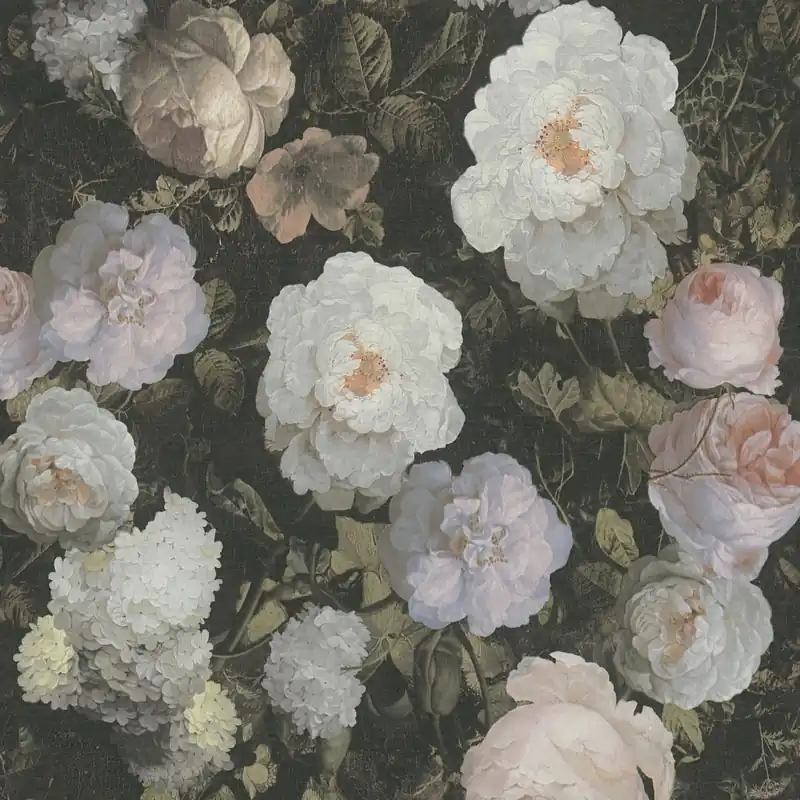 A.S. Creation History of Art 376505 Vliestapete Blumenoptik 0.53 x 10.05 m Rosa Nur Für Kurze Zeit