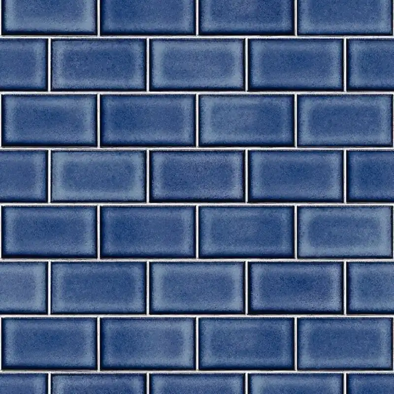 DesignID Beaux Arts 2 220107 Vliestapete Steinoptik 0.53 x 10.05 m Blau Neuheit
