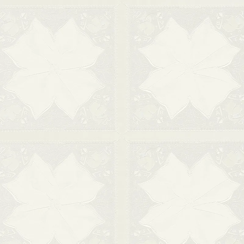A.S. Creation Karl Lagerfeld 378451 Vliestapete Blumenoptik 0.53 x 10.05 m Weiß Sale