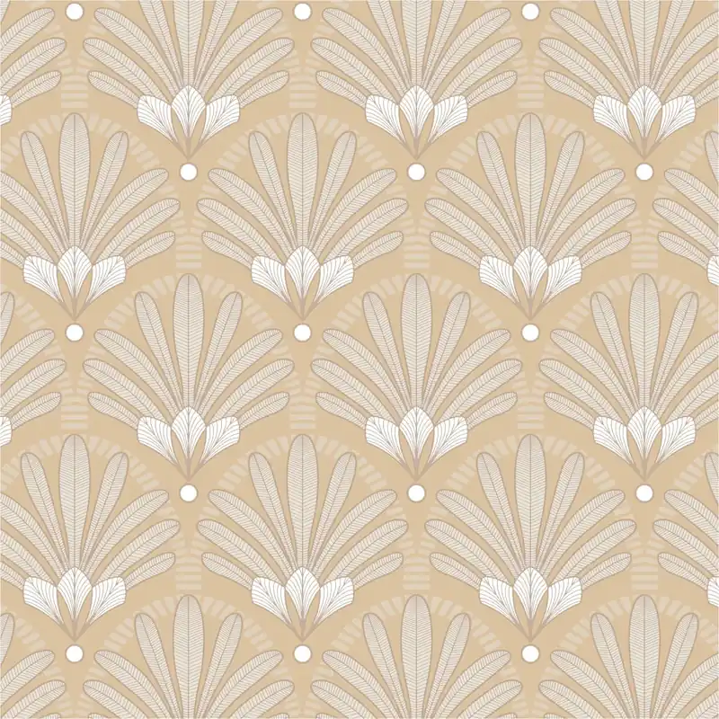 Vliestapete M53302 Elegance Gelb Art Deco Medaillon Vlies 0.53 x 10.05 m Ugépa Begrenztes Angebot