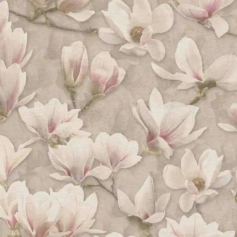 Vliestapete 396101 Braun Pink Blumen Floral PintWalls II A.S. Creation Must-Have