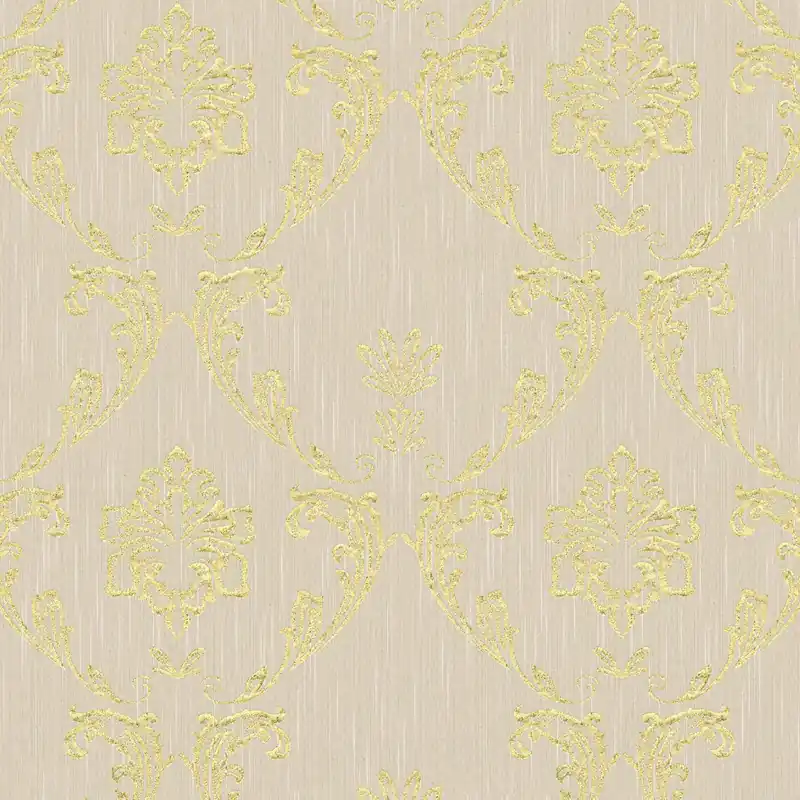 A.S. Creation Metallic Silk 306582 Vliestapete Barock 0.53 x 10.05 m Beige Neu
