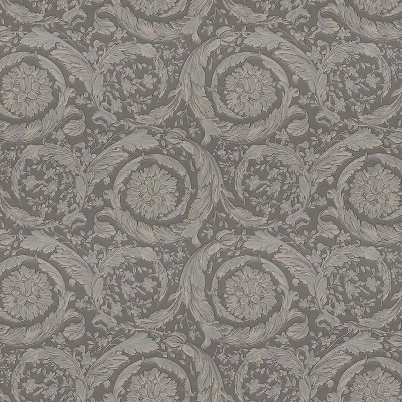Solange Der Vorrat Reicht A.S. Creation Versace 3 935836 Vliestapete Blumenoptik 0.7 x 10.05 m Braun