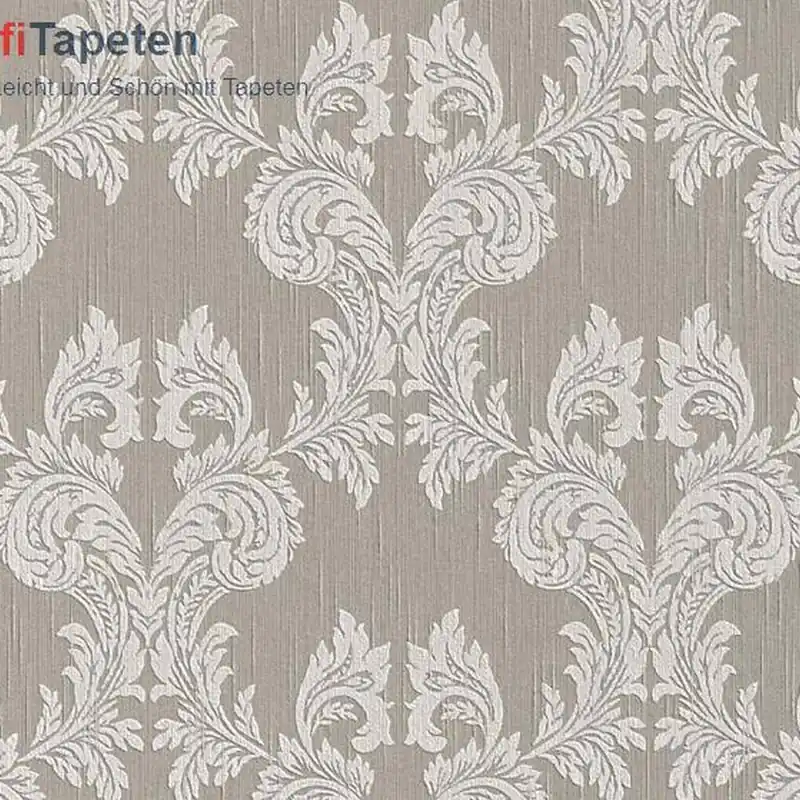 A.S. Creation Tessuto 956306 Vliestapete Barock 0.53 x 10.05 m Beige Sonderangebot