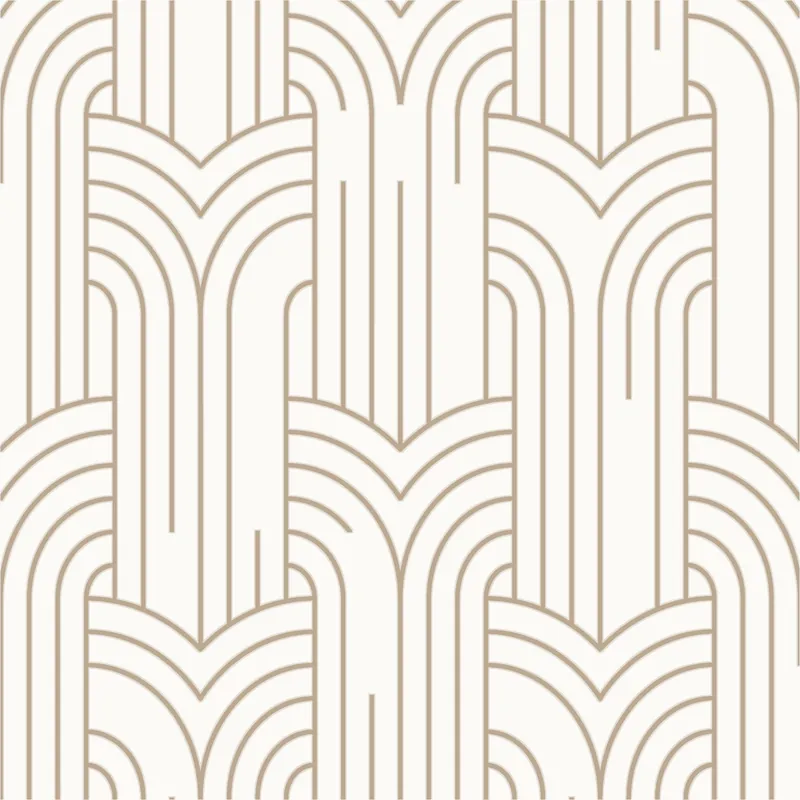 Neue Kollektion Vliestapete M42102 Elegance Weiß Grafik Vlies 0.53 x 10.05 m Ugépa