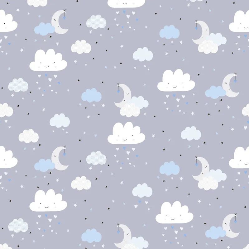 A.S. Creation Little Love 381252 Vliestapete 3D Optik 0.53 x 10.05 m Grau Blau Weiß Garantierte Lieferung