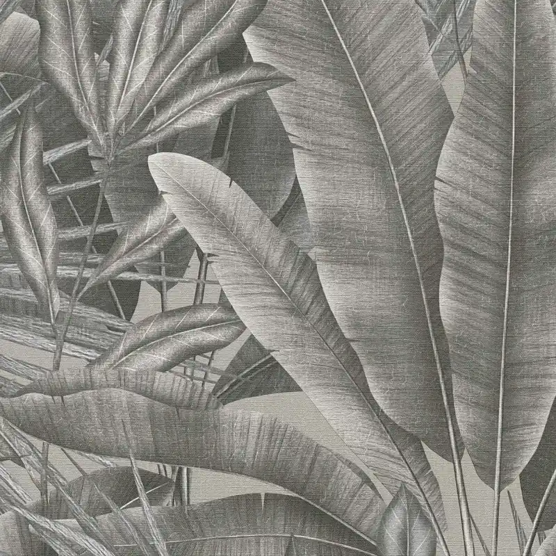 Solange Der Vorrat Reicht A.S. Creation Stories of Life 396473 Vliestapete Botanisch 0.53 x 10.05 m Grau