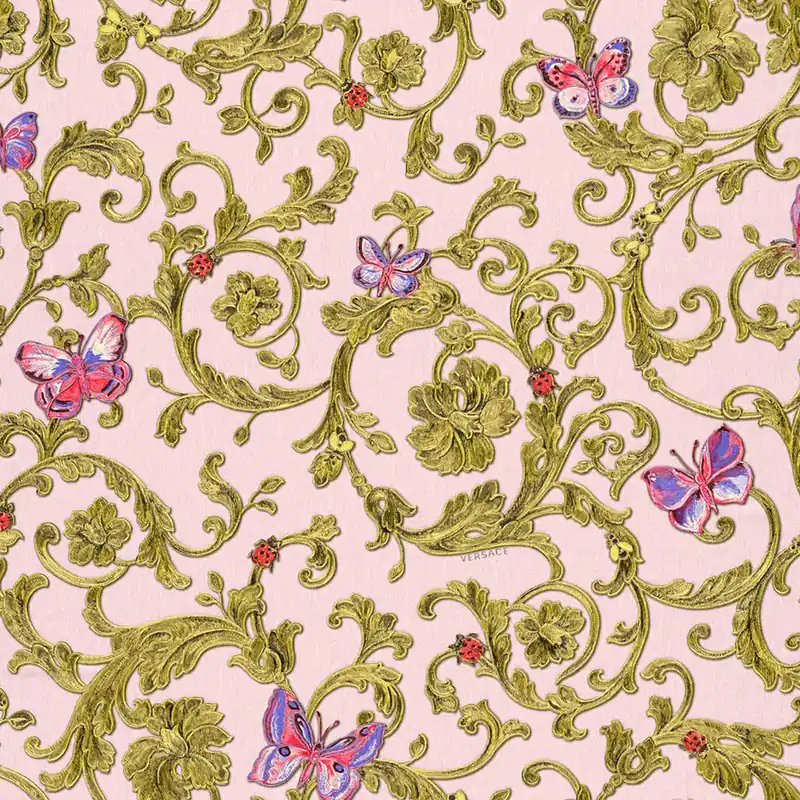 Knallerangebot A.S. Creation Versace 3 343254 Vliestapete Vintage Retro 0.7 x 10.05 m Grün