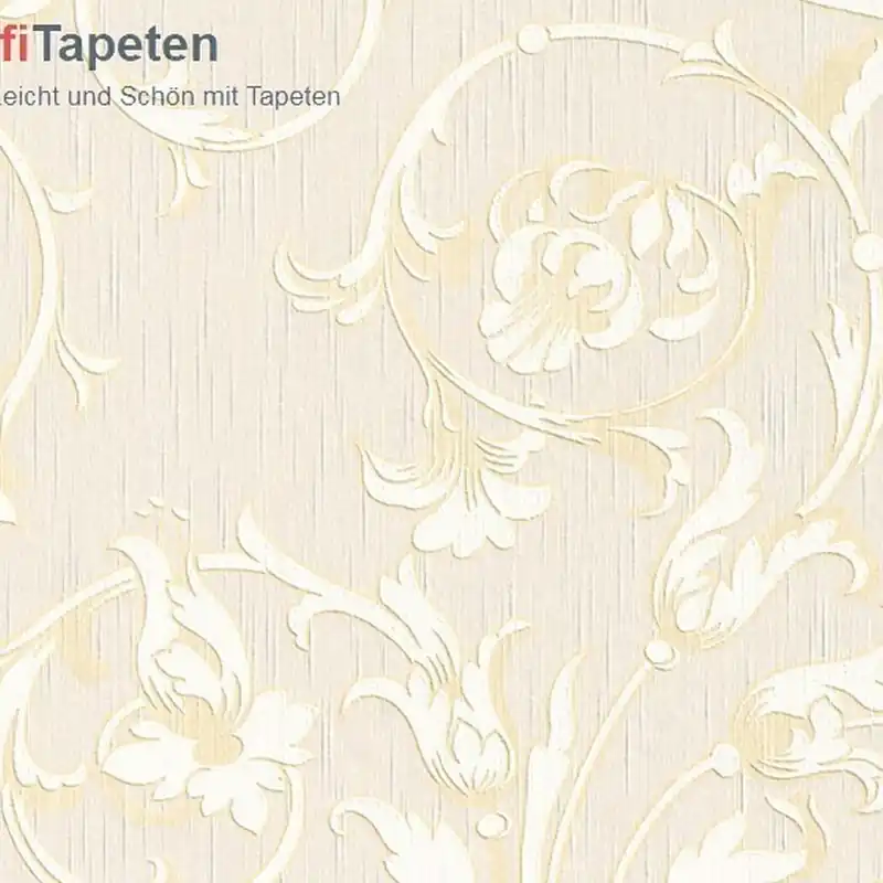A.S. Creation Tessuto 956337 Vliestapete Blumenoptik 0.53 x 10.05 m Beige Direkt Vom Hersteller