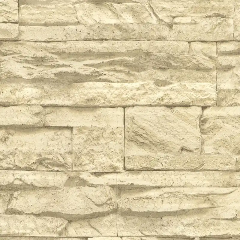 Zertifiziert Vliestapete 707130 Beige Stein Beton Elements II A.S. Creation