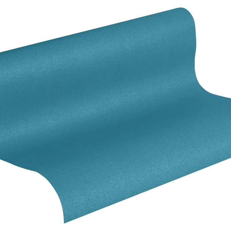 Neue Ware A.S. Creation Metropolitan Stories 368996 Vliestapete Uni 0.53 x 10.05 m Petrol