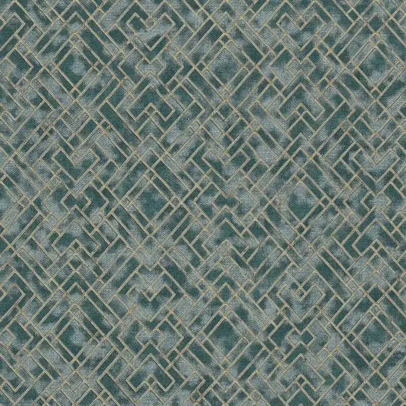 A.S. Creation Travel Styles 388285 Vliestapete Grafisch 10.05 x 0.53 m Petrol Garantierte Lieferung