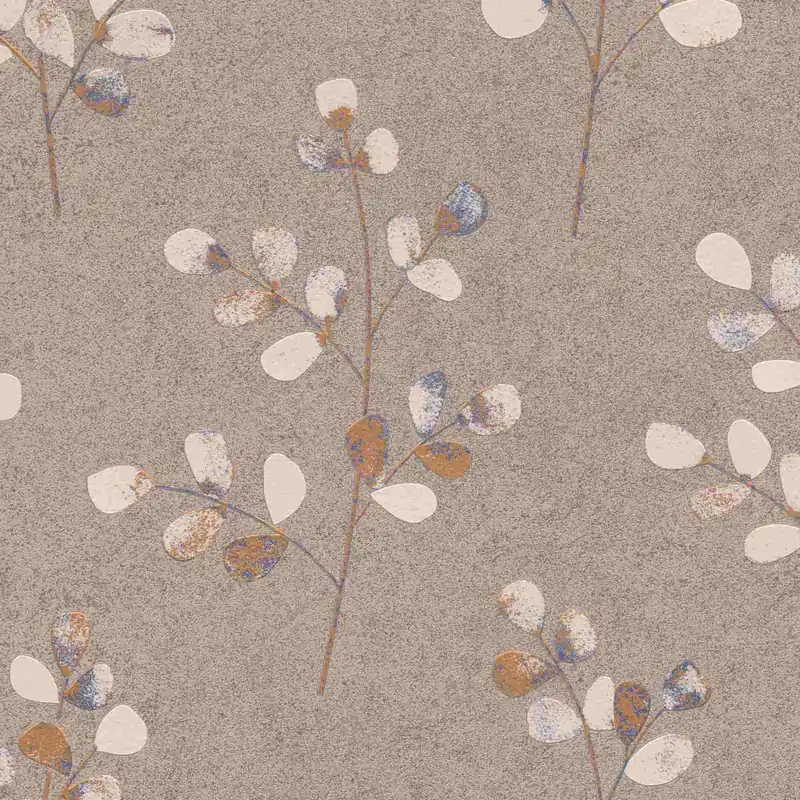 Must-Have Rasch Selection 508420 Vliestapete Botanisch 10.05 x 0.53 m Braun