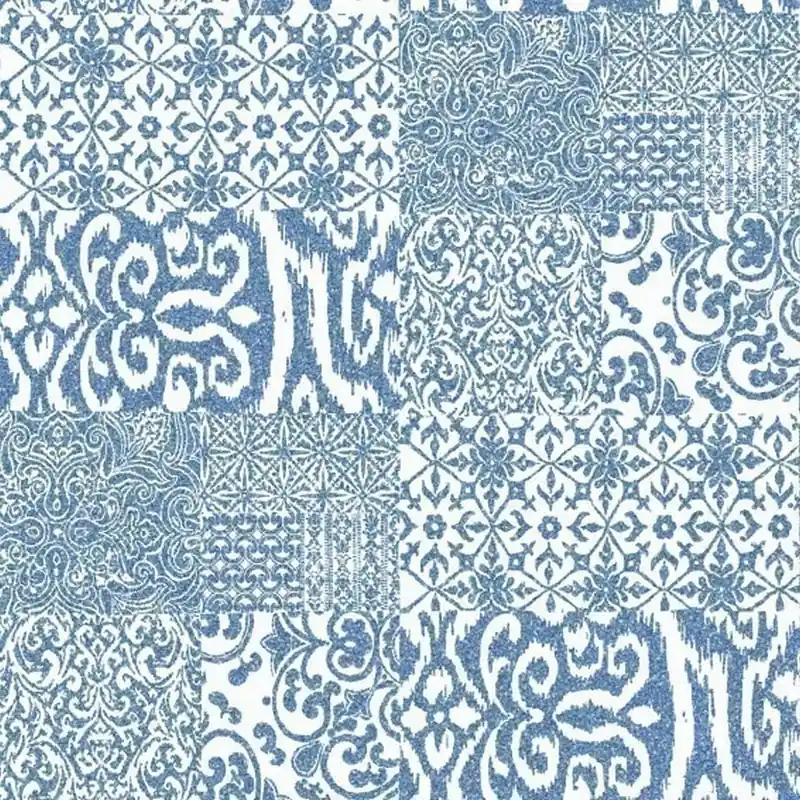 DesignID VERDE 2 219149 Vliestapete Vintage Retro 0.53 x 10.05 m Blau Neue Ware
