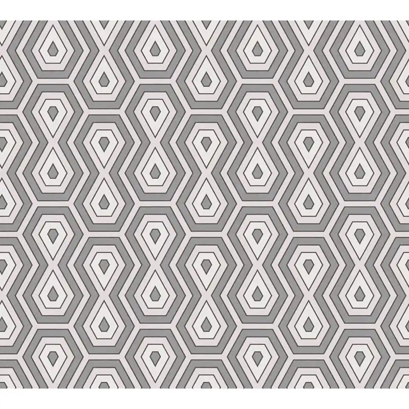 A.S. Creation Jungle Chic 377077 Vliestapete Vintage 0.53 x 10.05 m Grau Rosa Weiß Angebot