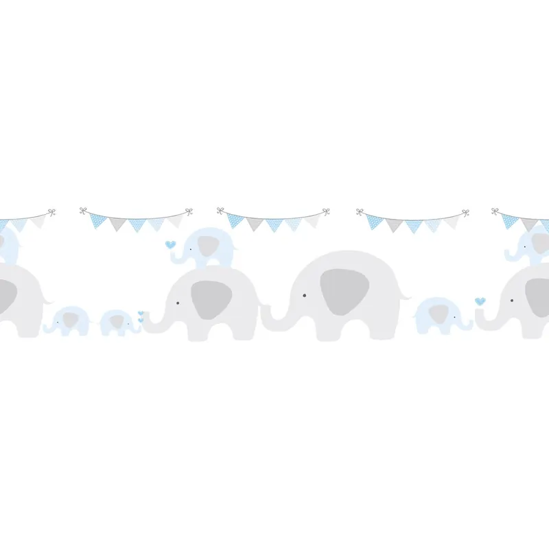 A.S. Creation Only Borders 11 403748 Papierbordüre Kinderzimmer 5.00 x 0.155 m Blau Neuheit