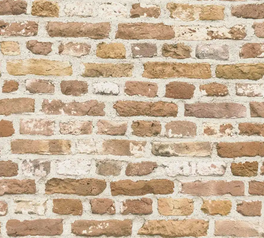 A.S. Creation Bricks & Stones 388291 Vliestapete Steinoptik 0.53 x 10.05 m Rot Online Kaufen