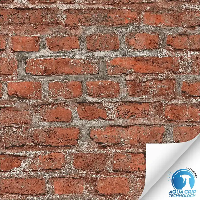 Vliestapete 784561 WOW vorgekleistert Stein Beton Rot A.S. Création Preis Gesenkt