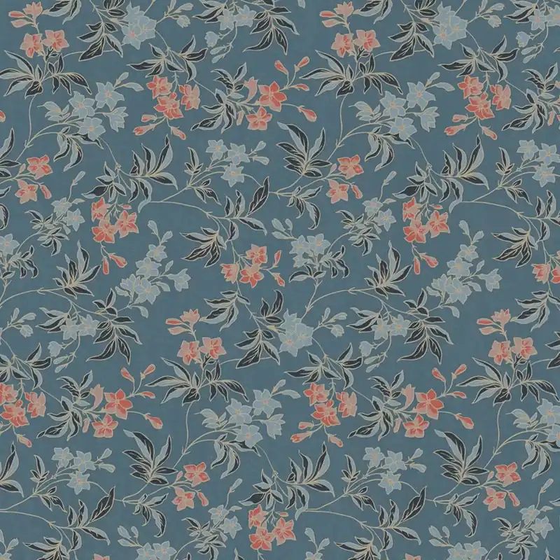 Mega-Angebot A.S. Creation Art of Eden 390634 Vliestapete Blumenoptik 10.05 x 0.53 m Blau