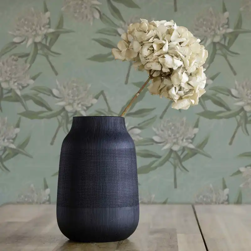 Sichere Zahlung A.S. Creation Drawn Into Nature 394322 Vliestapete Blumen Floral 10.05 x 0.53 m Blau