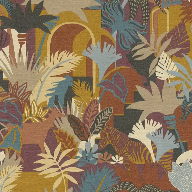 A.S. Creation Antigua 390961 Vliestapete Botanisch 10.05 x 0.53 m Bunt Preisreduziert