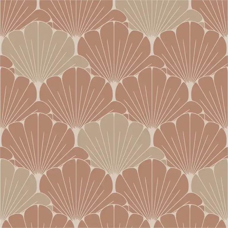 Vliestapete M64005 Elegance Orange Blumen Vlies 0.53 x 10.05 m Ugépa Sonderangebot