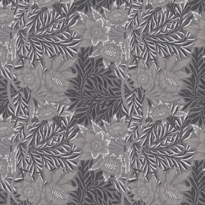 A.S. Creation Art of Eden 390585 Vliestapete Blumenoptik 10.05 x 0.53 m Grau Knallerangebot