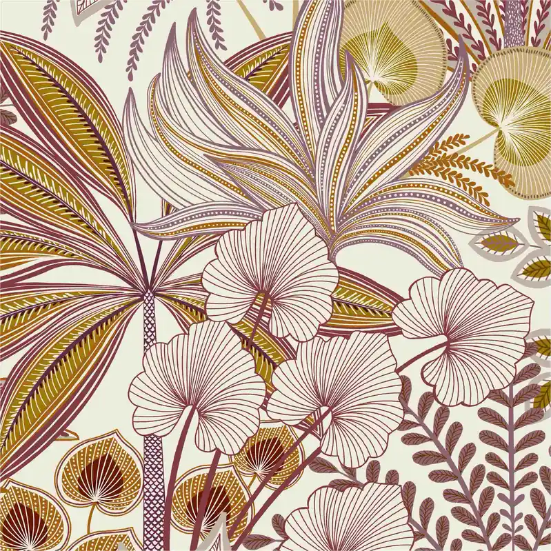 Vliestapete A69001 Blumen / Floral 0.53 x 10.05 m KARUNA Grandeco Highlight