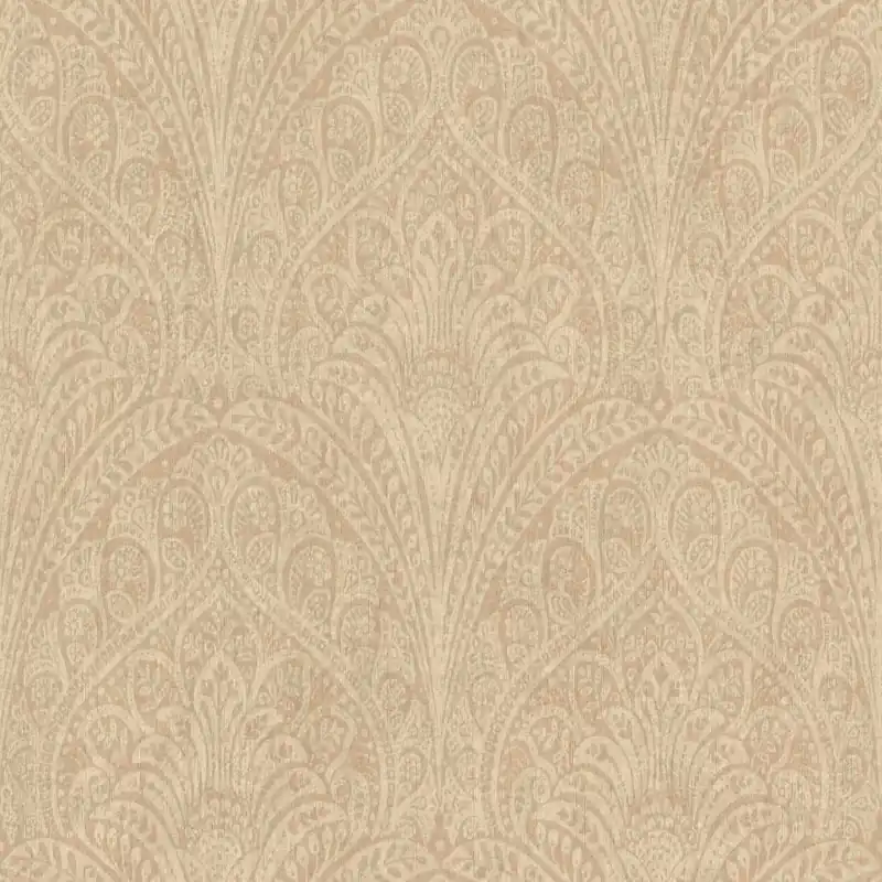 Rasch Indian Style 746327 Vliestapete Barock 0.53 x 10.05 m Beige Must-Have