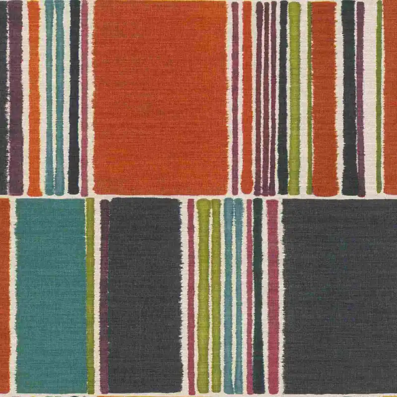 Rasch Florentine III 484458 Vliestapete Streifenoptik 0.53 x 10.05 m Orange Must-Have