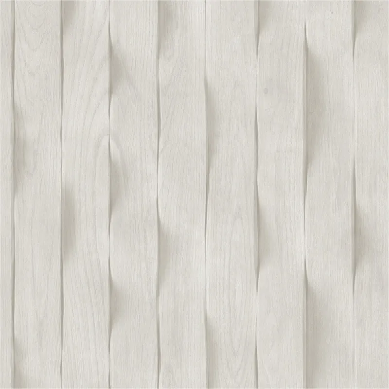 Schneller Versand Vliestapete M75609 Brut Weiß Holzoptik, Holzplanken Vlies 0.53 x 10.05 m Ugépa