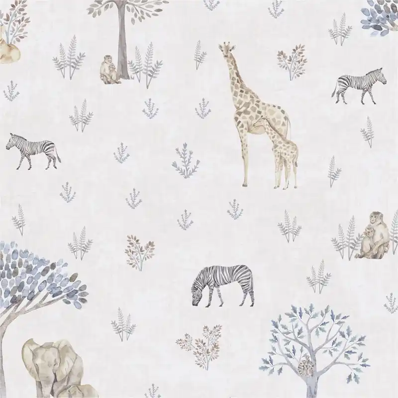 Jetzt Kaufen Vliestapete 771761 Beige Gelb Muster Motive Tapete Kinderzimmer Lilly & Luis Tiere A.S. Création