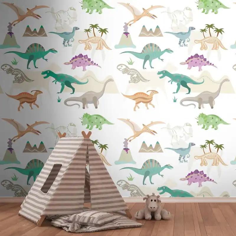 A.S. Creation Fototapete The Wall II 391941 Ein Motiv pro Rolle Kinderzimmer Bunt Highlight