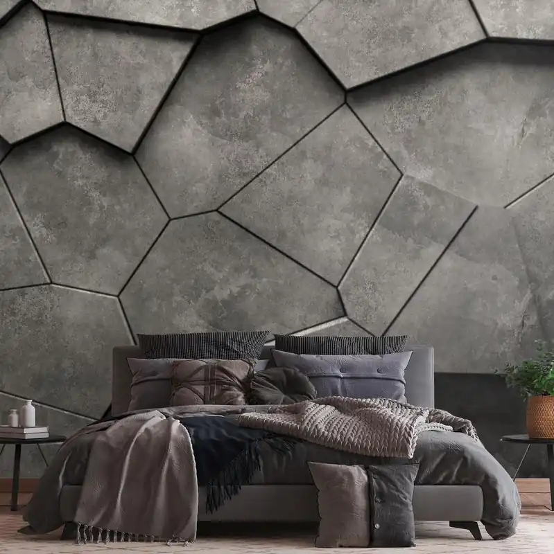 A.S. Creation Fototapete The Wall III 399241 Ein Motiv pro Rolle Stein Beton Schwarz Grau Schnäppchen
