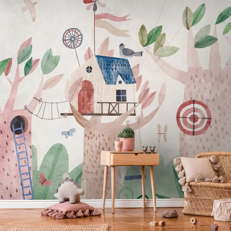 Abverkauf A.S. Creation Fototapete The Wall III 399061 Ein Motiv pro Rolle Kinderzimmer Bunt Beige