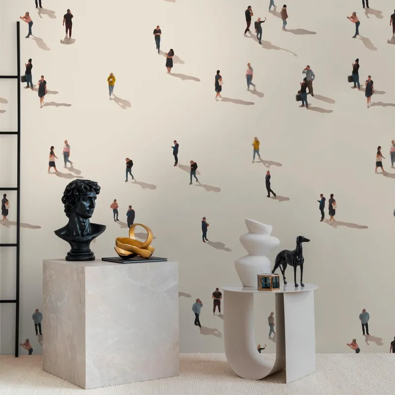 Sale A.S. Creation Fototapete The Wall III 398671 Ein Motiv pro Rolle Modern Beige Bunt
