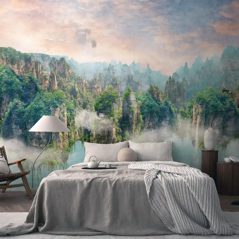 Top-Preis A.S. Creation Fototapete The Wall III 399081 Ein Motiv pro Rolle Natur Landschaft Bunt Grün