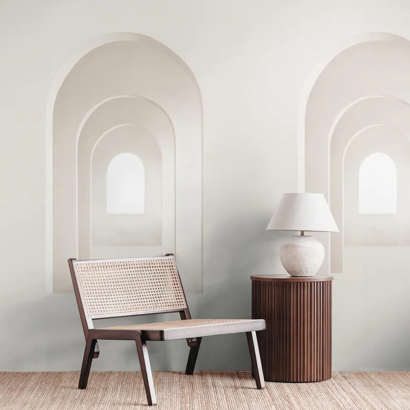 Aktuell A.S. Creation Fototapete The Wall III 398421 Ein Motiv pro Rolle 3D Creme Beige