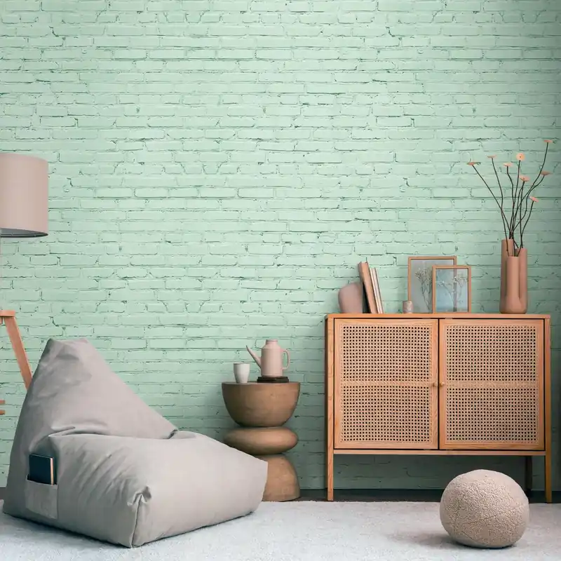 A.S. Creation Fototapete The Wall III 398281 Ein Motiv pro Rolle Stein Beton Türkis Grün Begrenztes Angebot