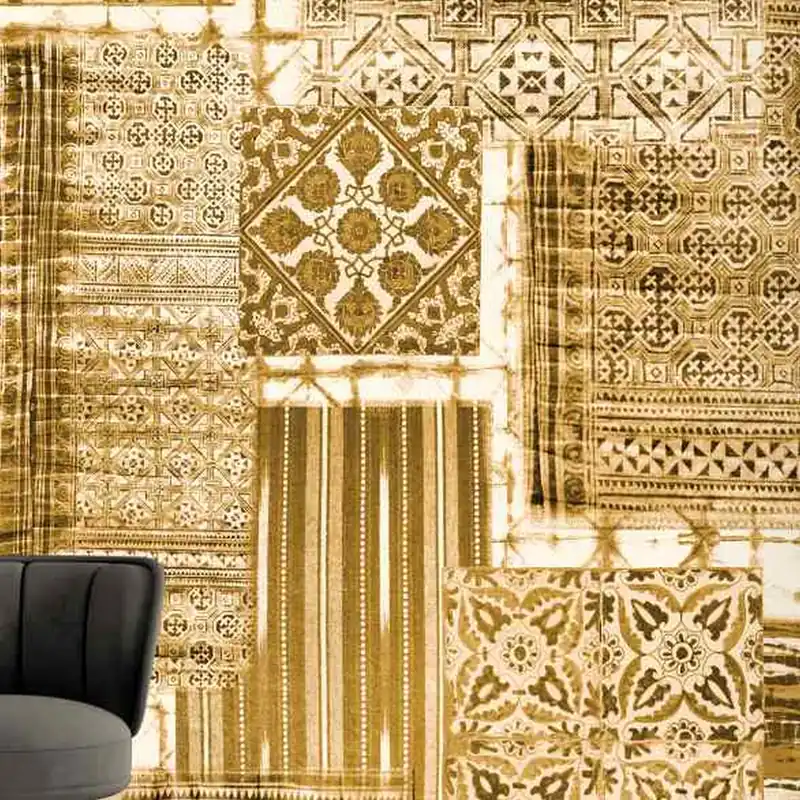 Beliebt A.S. Creation Atelier 47 DD117315 Fototapete Vlies 400 x 270 cm Orientalisch Gelb