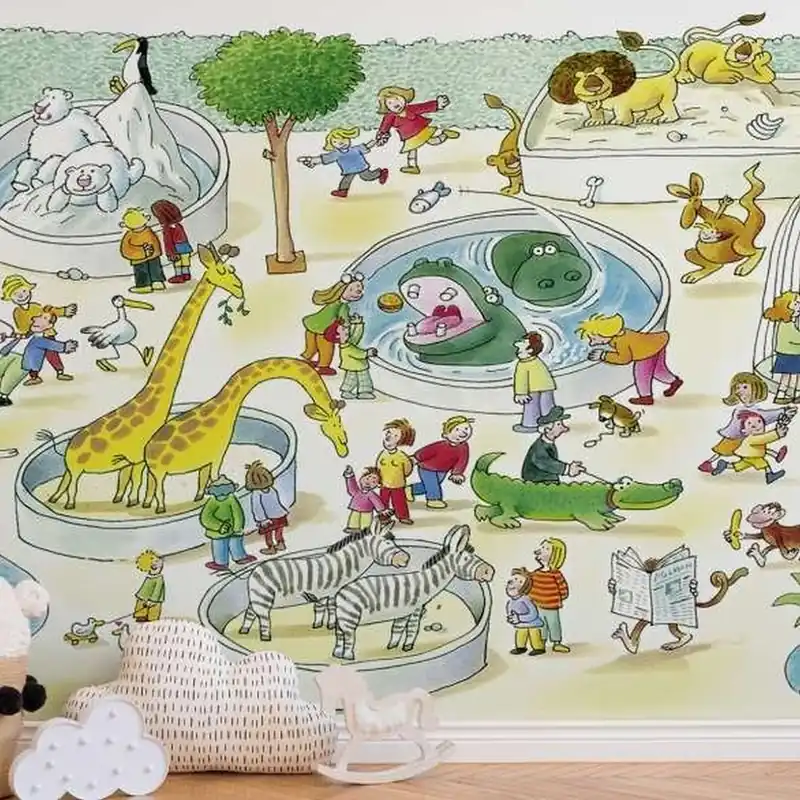 Nur Heute A.S. Creation XXL 5 DD114801 Fototapete Vlies Versch. Größen Kinderzimmer Bunt